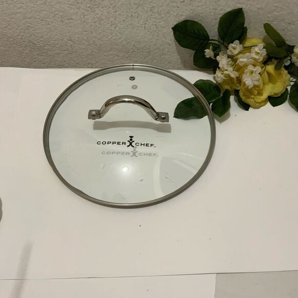Copper chef round 10” lid G8 - Picture 1 of 4